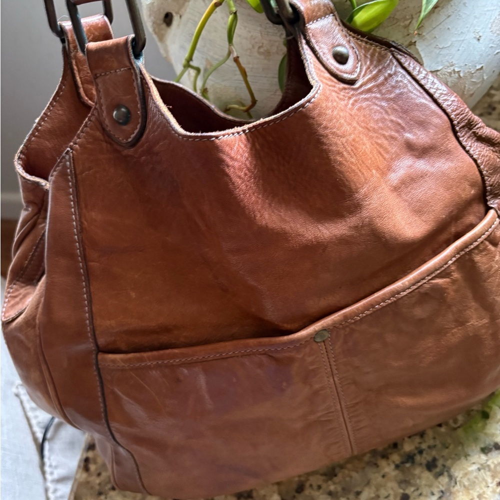 Banana Republic leather boho bag